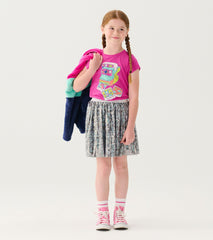 Hatley Girls Flower Shimmer Sequin Tulle Skirt