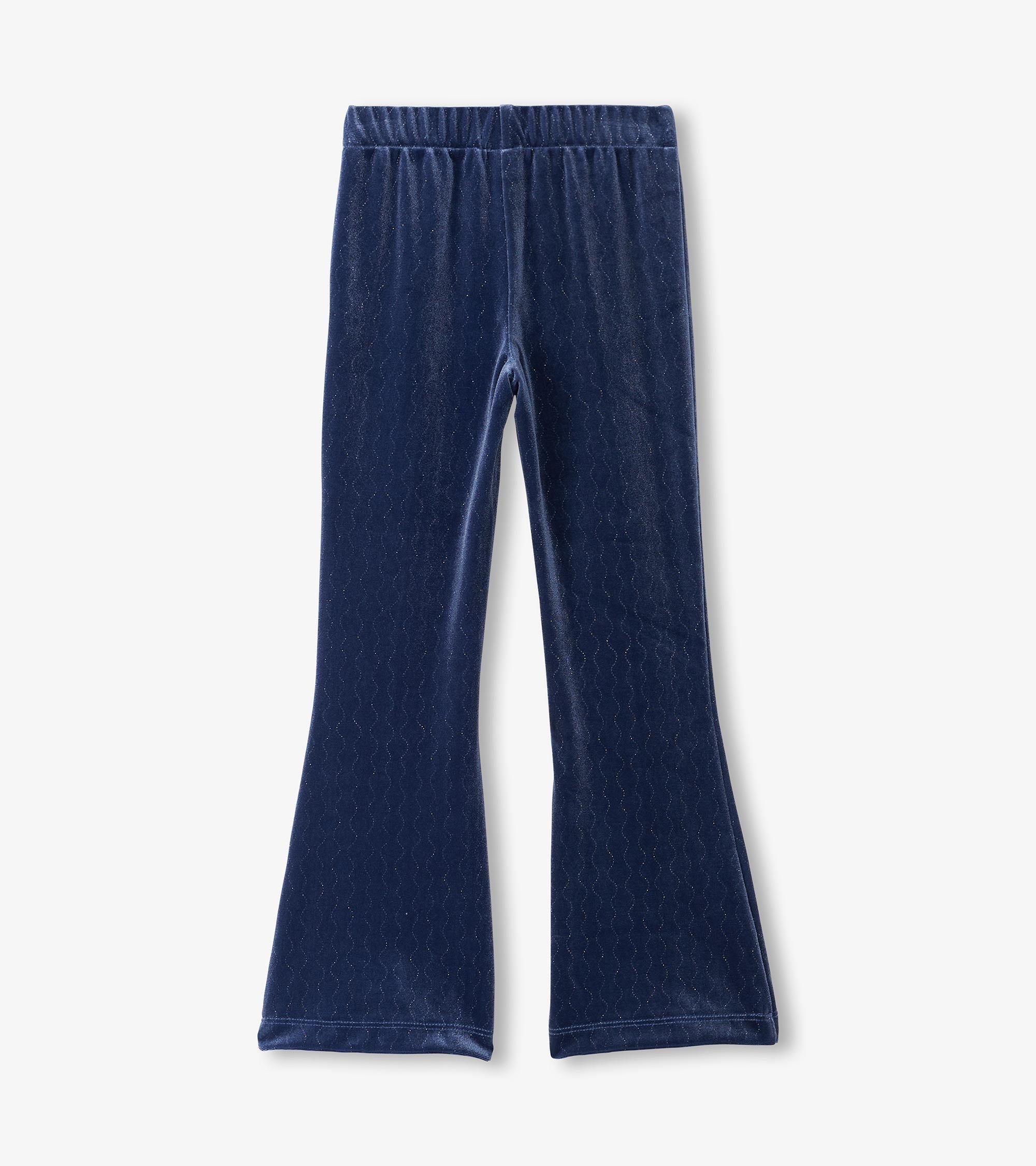 Hatley Girls Sparkle Wave Stretchy Flared Pants