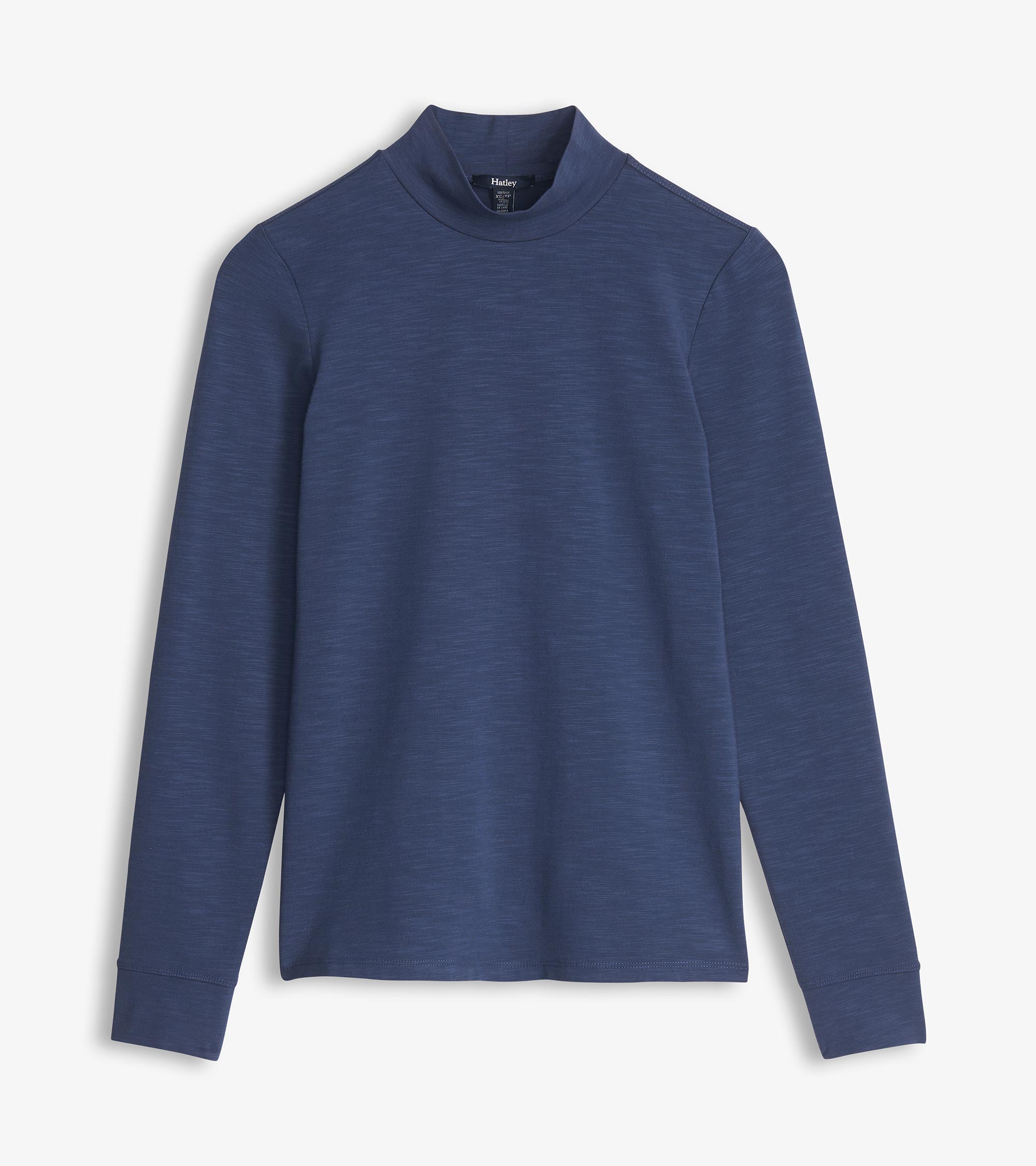 Hatley Mock Neck Top - Patriot Blue