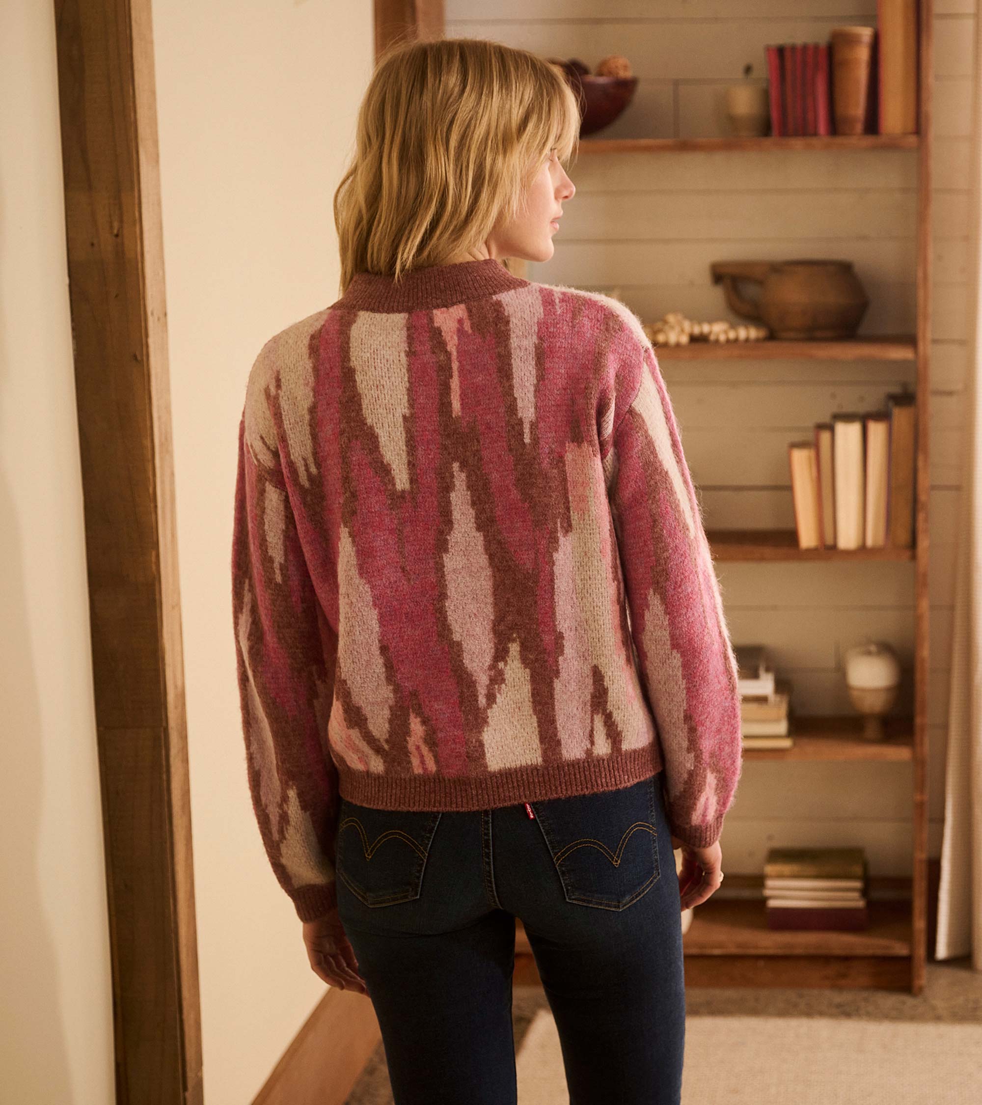 Hatley Carmi Pullover - Russet Ikat