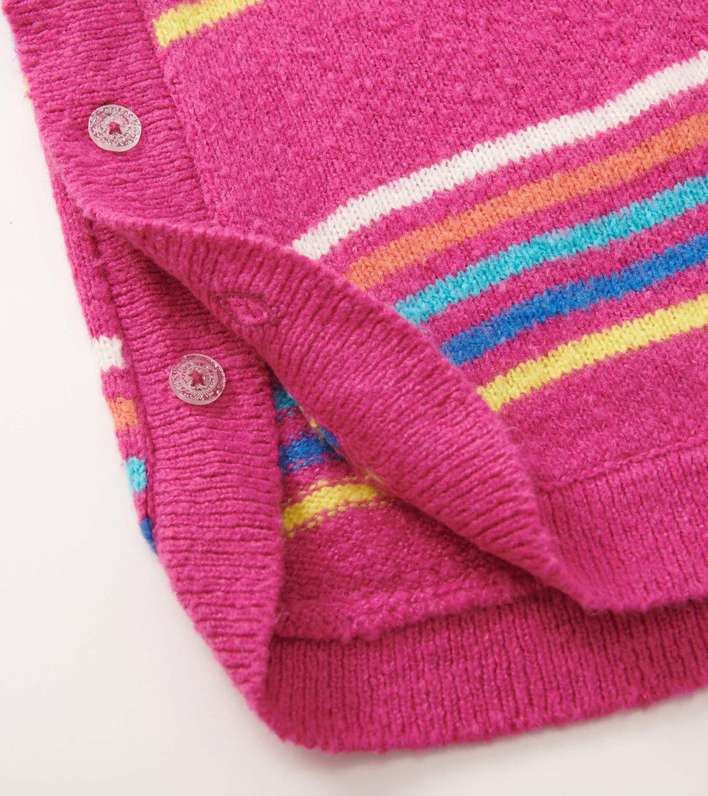 Hatley Girls Rainbow Stripes Sweater Tunic