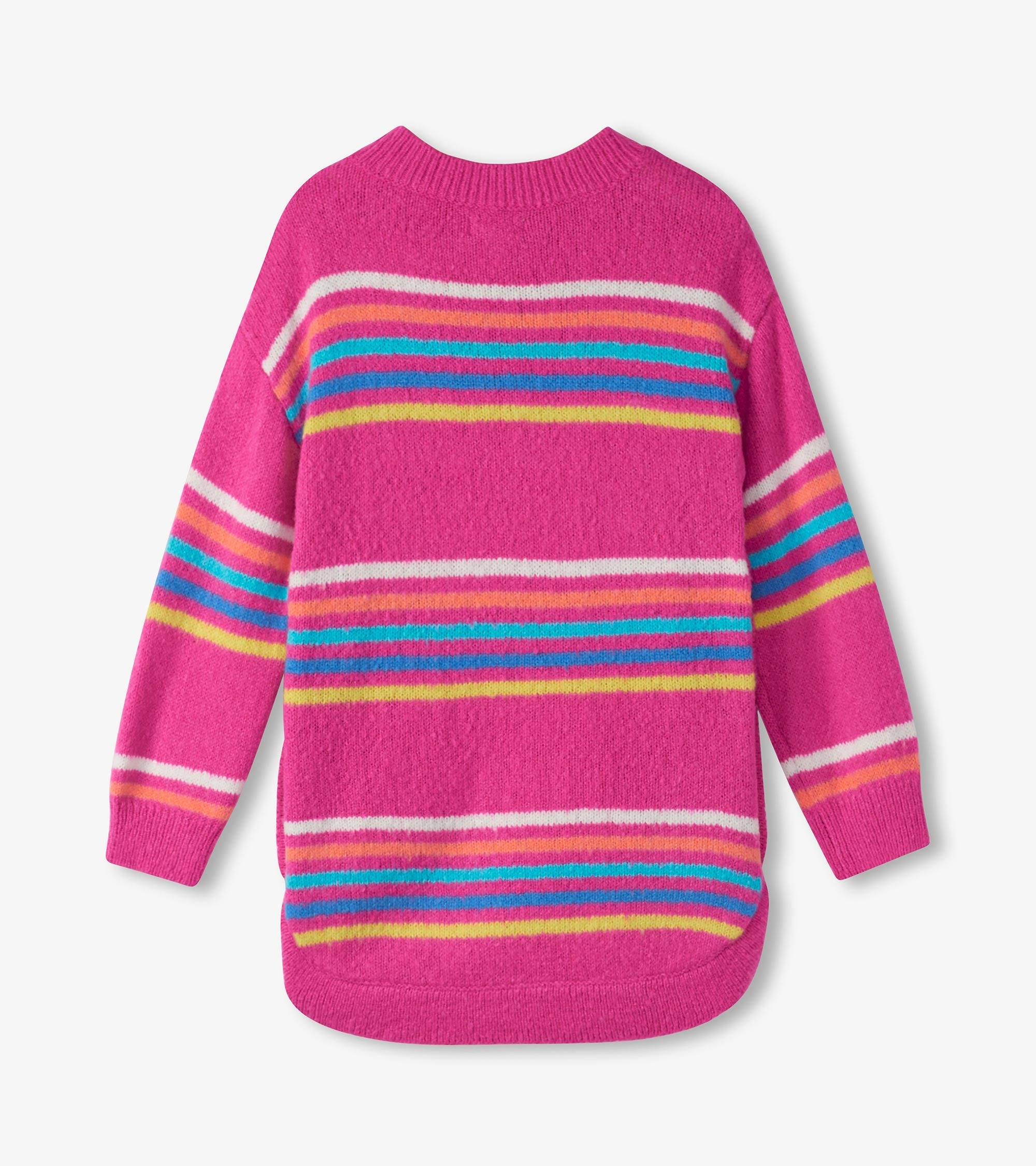 Hatley Girls Rainbow Stripes Sweater Tunic