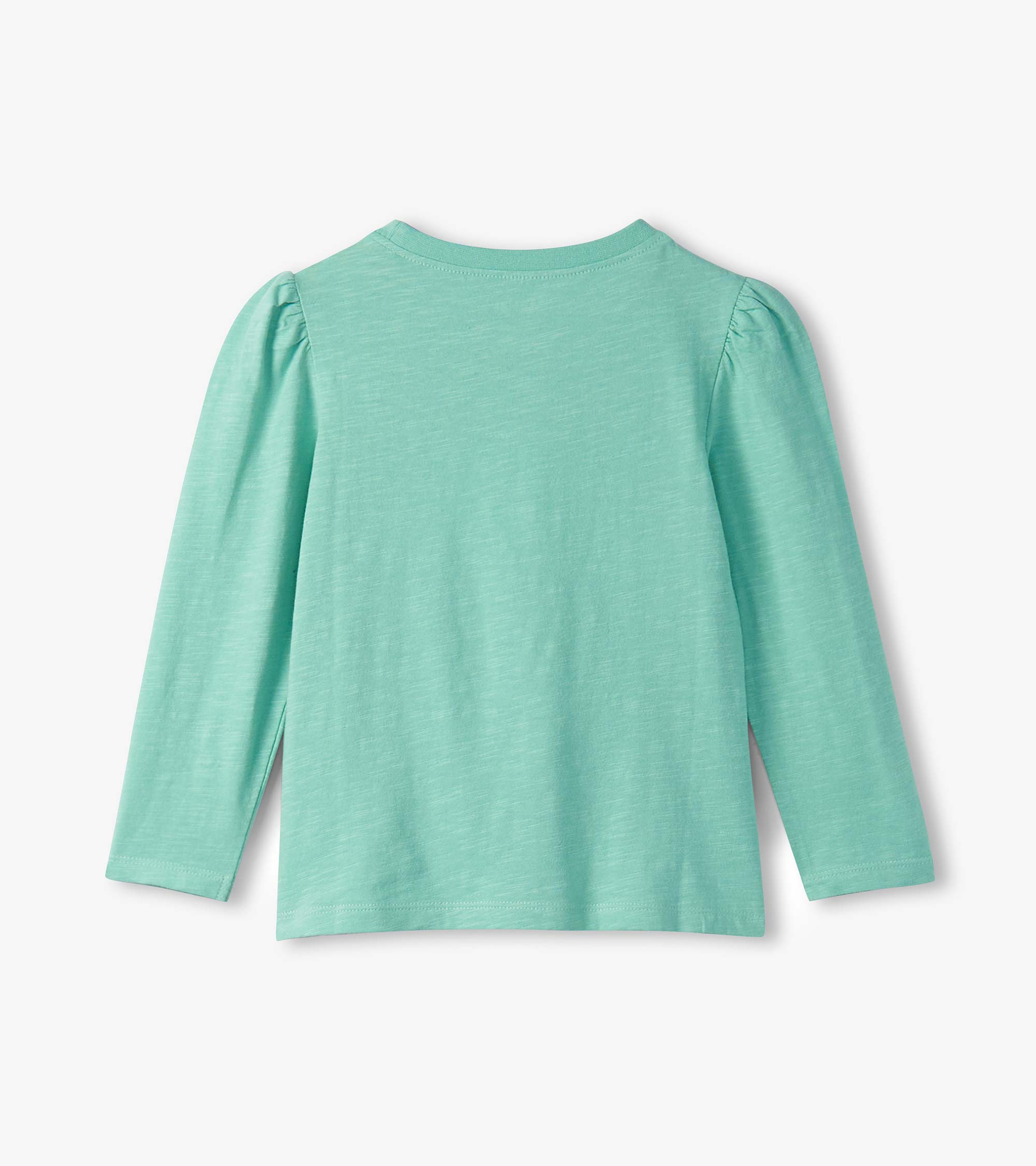 Hatley Girls Fluffy Cloud Puff Sleeve Graphic Tee