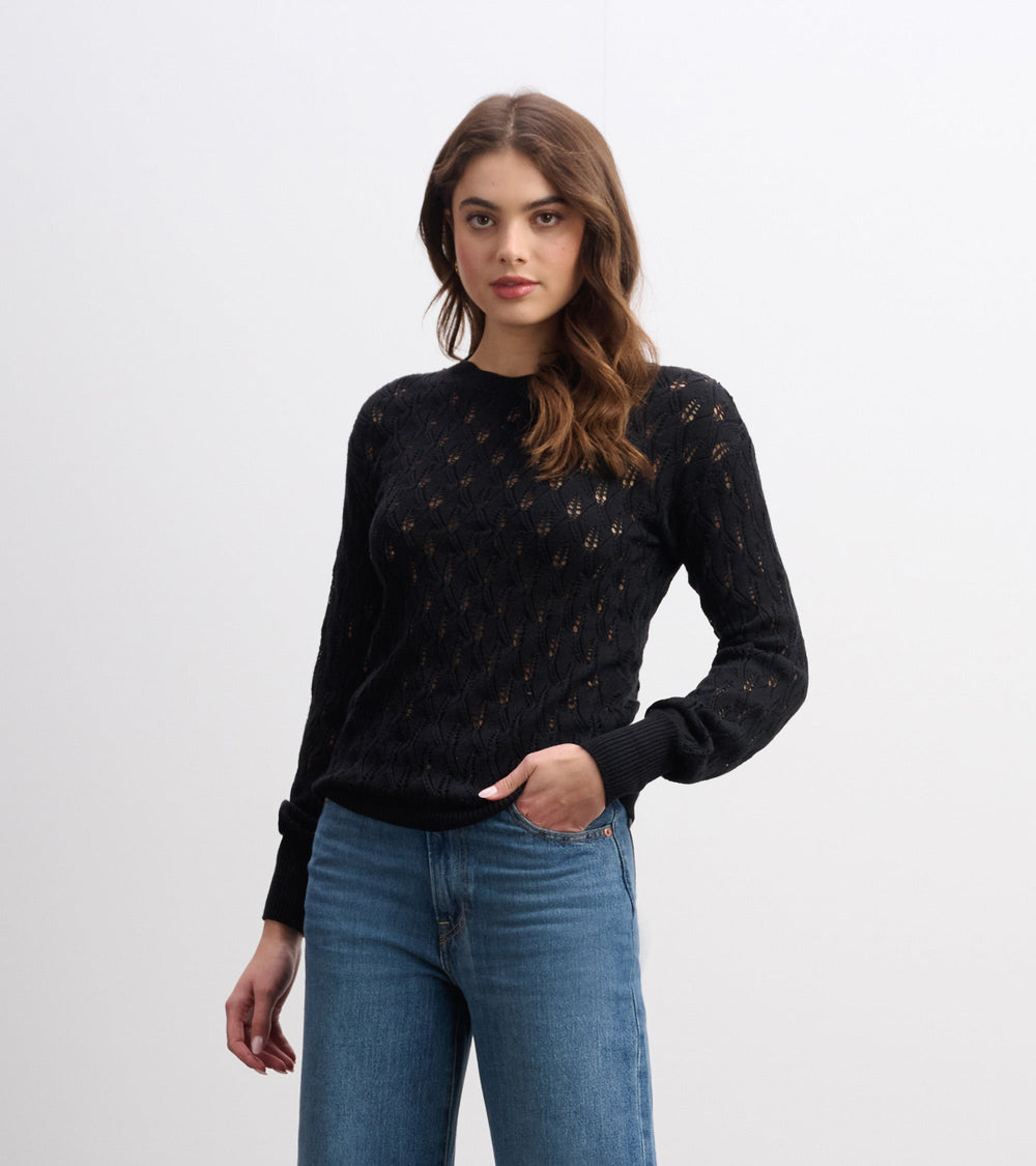 Hatley Iris Sweater - Black