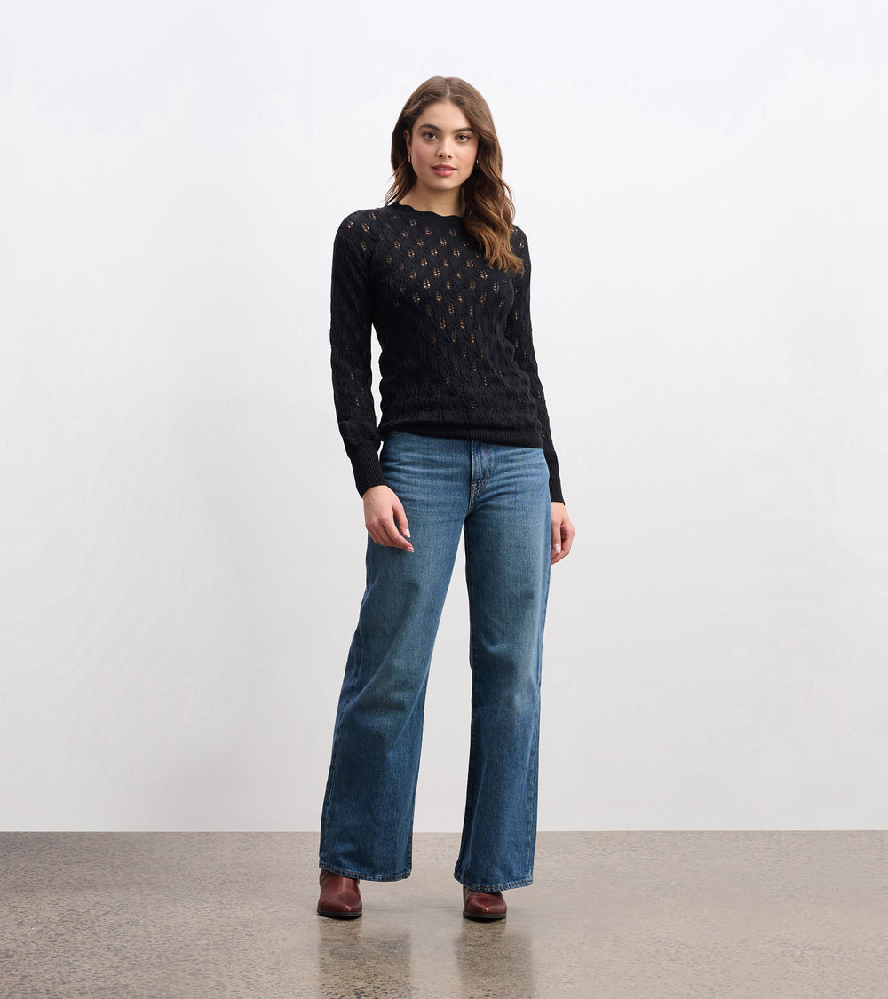 Hatley Iris Sweater - Black