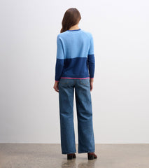 Hatley Olivia Sweater - Blue Color Block