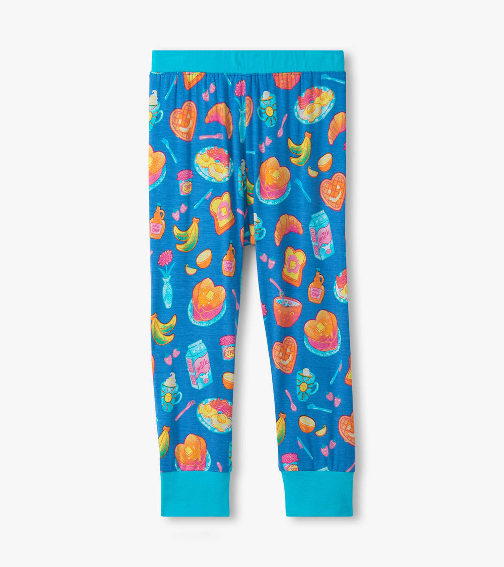 Hatley Girls Breakfast Bamboo Pajama Set