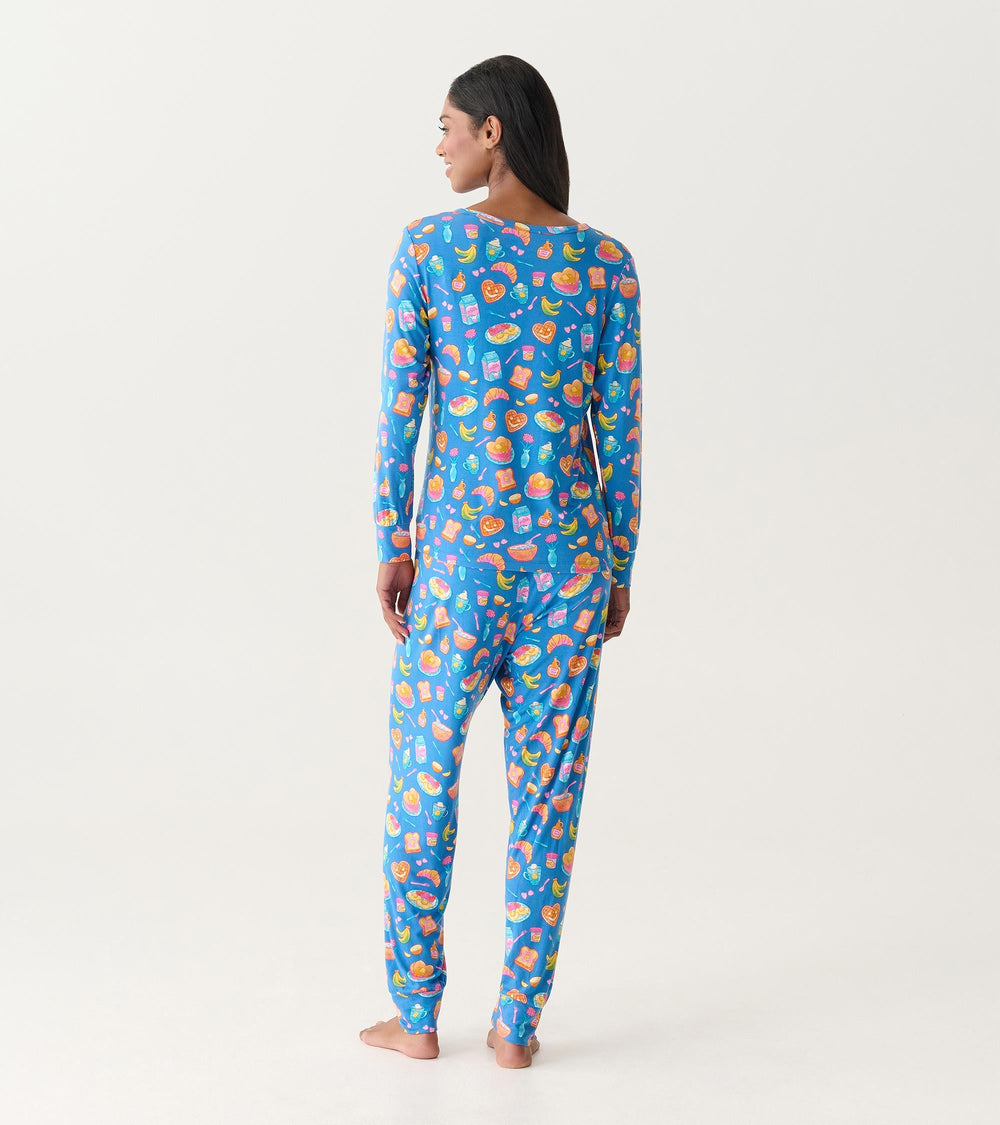Hatley Women's Breakfast Bamboo Pajama Set
