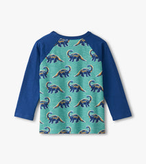 Hatley Baby & Toddler Boys Dino Glow Raglan Lounge Set