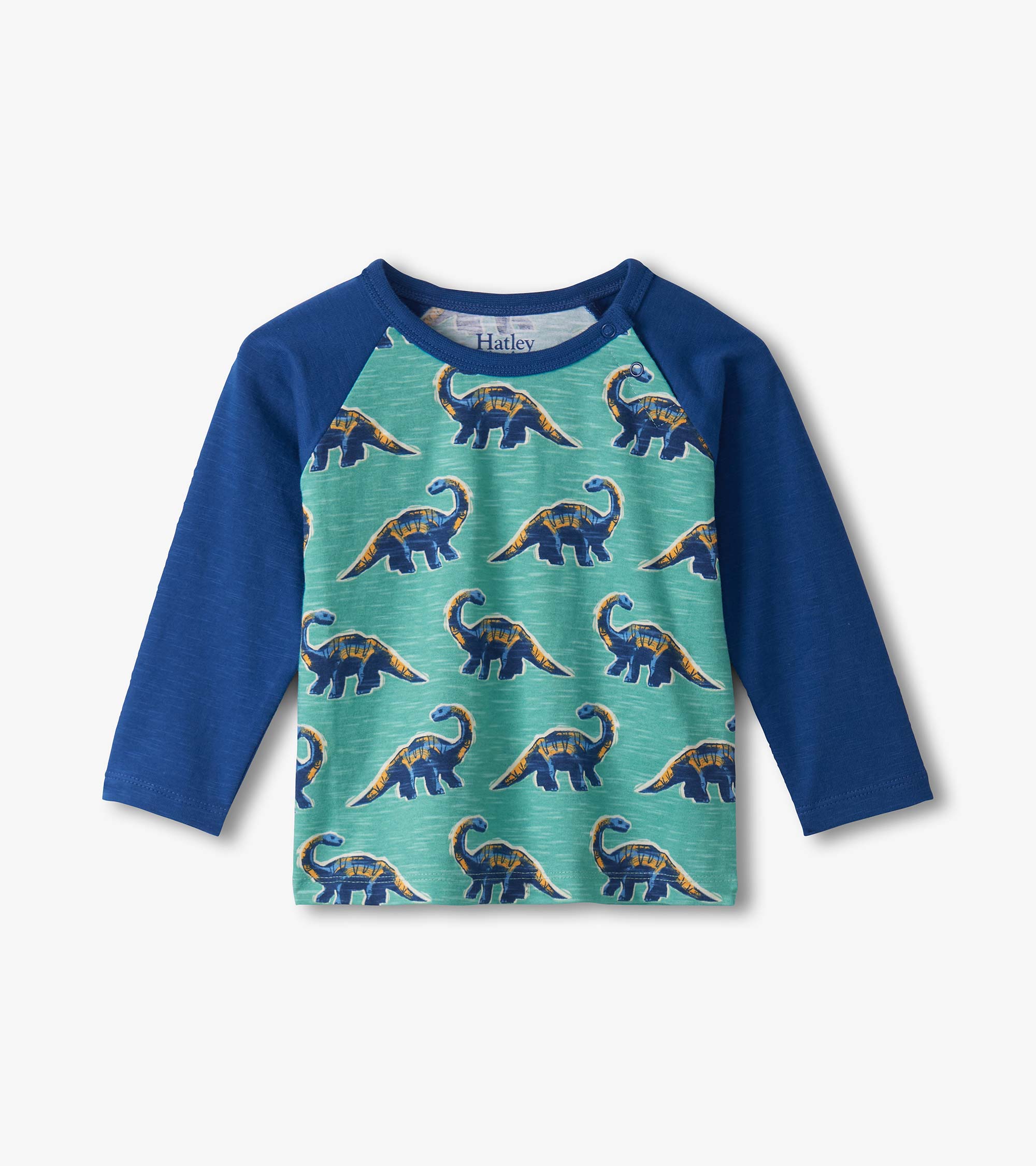 Hatley Baby & Toddler Boys Dino Glow Raglan Lounge Set