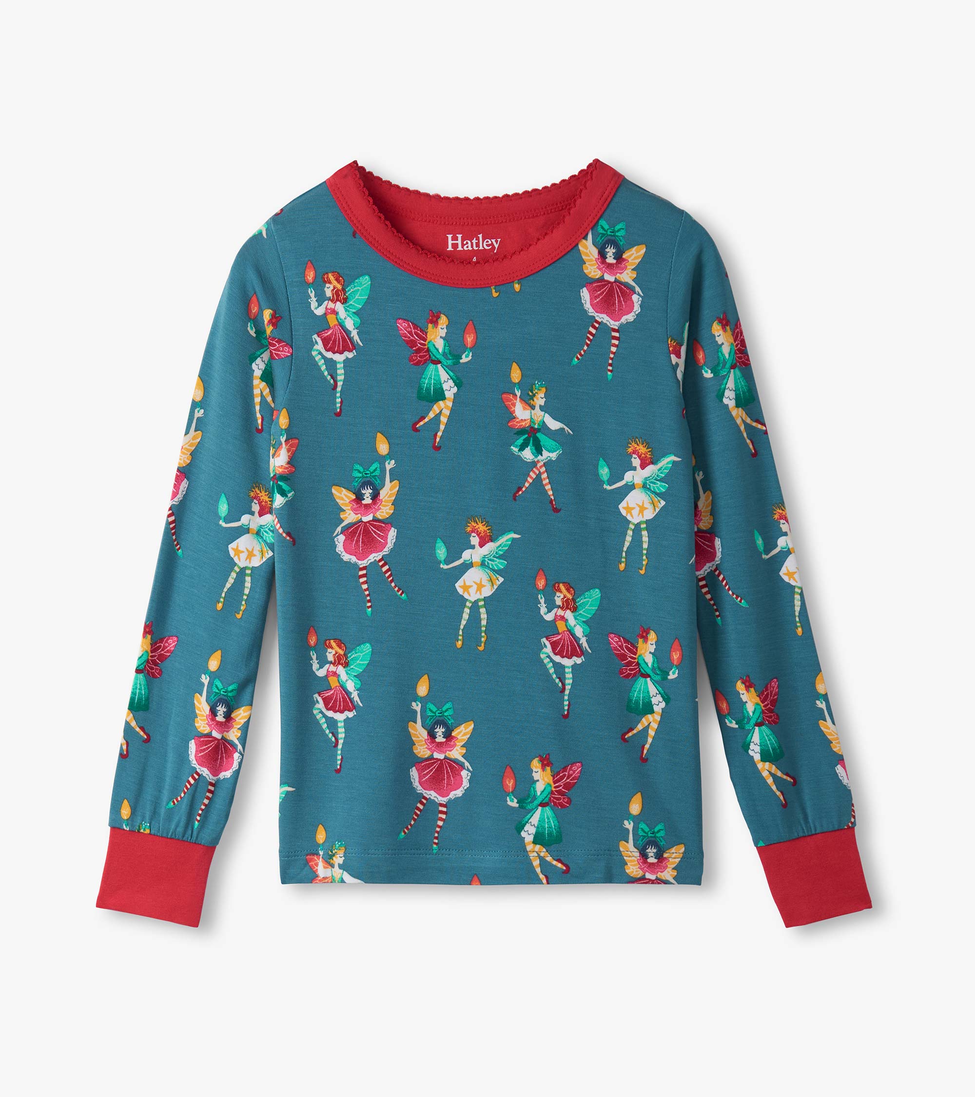 Hatley Girls Bright Fairies Bamboo Pajama Set