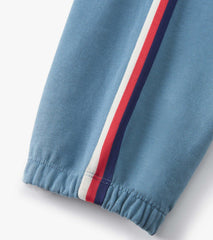 Hatley Boys Blue Stone Baggy Track Pants