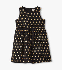 Hatley Girls Gold Stars Princess Dress
