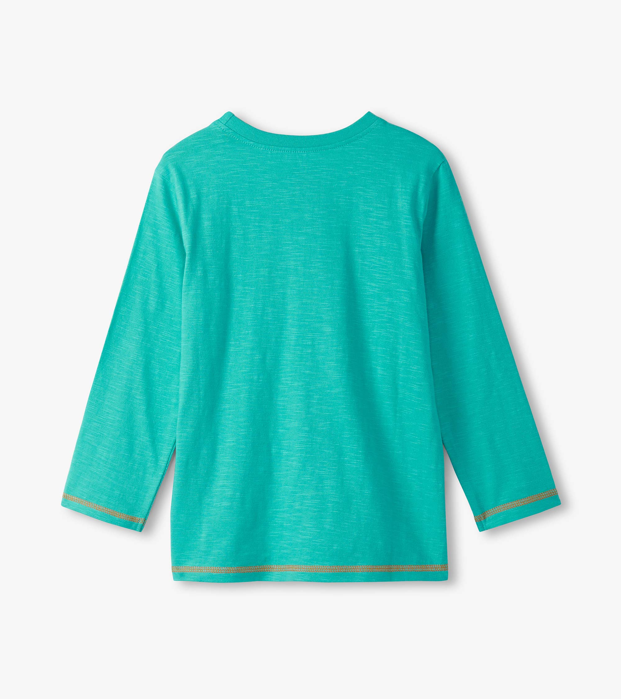 Hatley Boys Stegosaurus Glow in the Dark Long Sleeve Graphic Tee