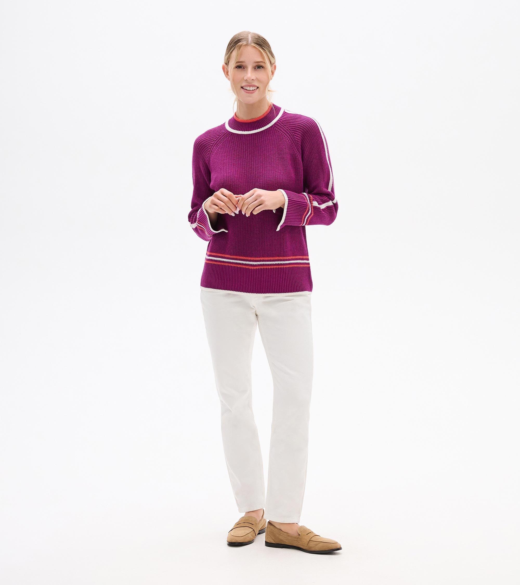 Hatley Raglan Pullover - Crushed Grape