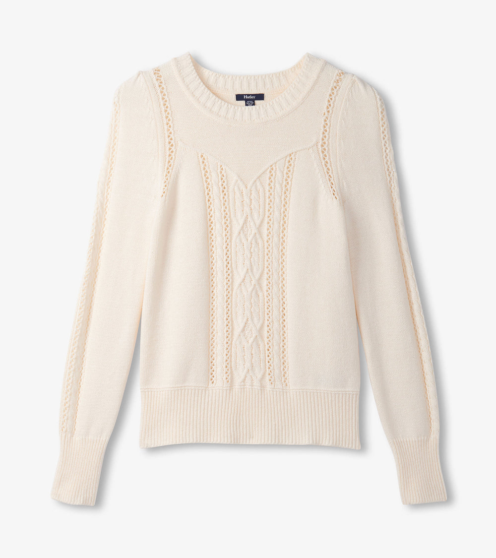 Hatley Phoebe Sweater - Cream