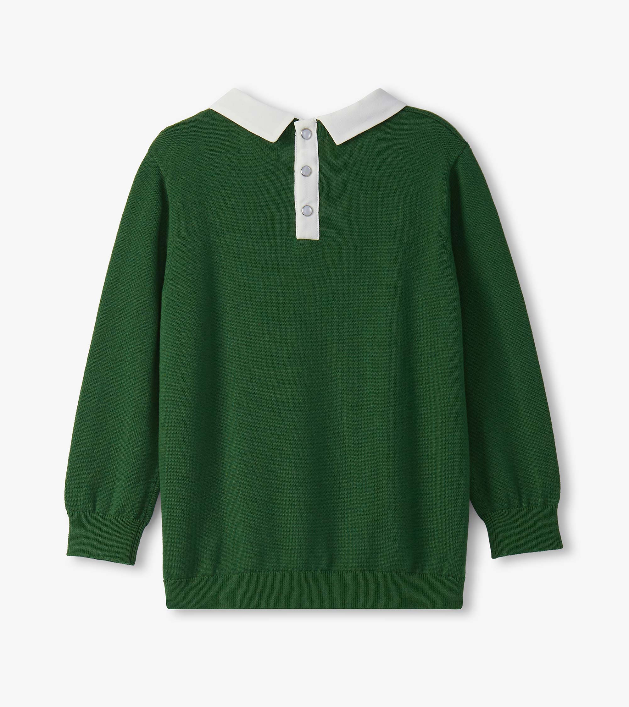 Hatley Girls Edin Green Little Pea Sweater