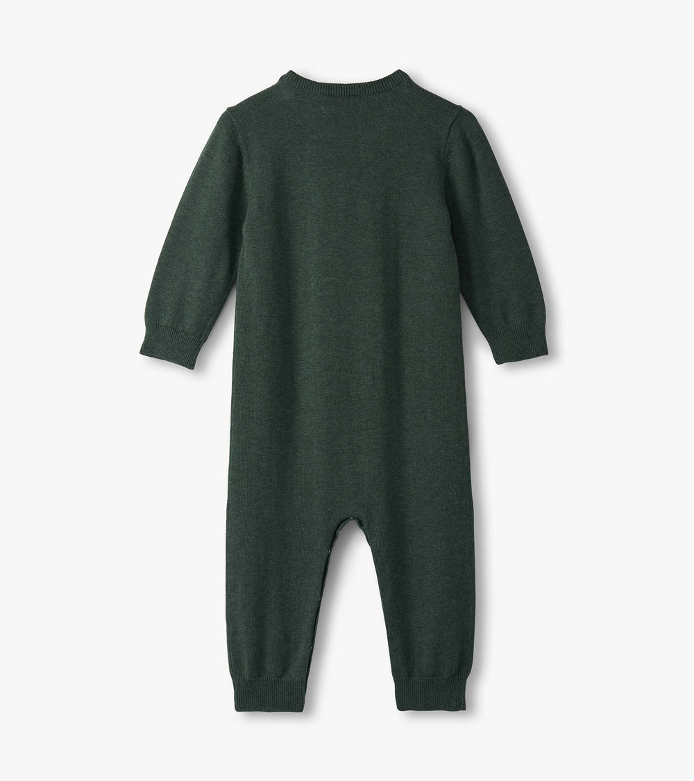 Hatley Baby Boys Teddy Bear Sweater Romper