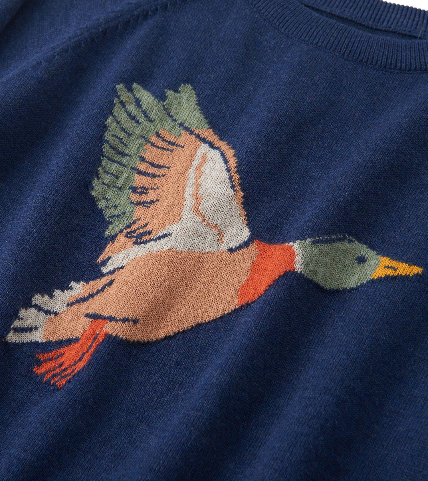 Hatley Boys Duck Crew Neck Sweater