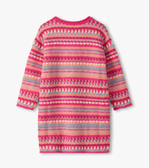 Hatley Girls Sunset Stripe Sweater Dress