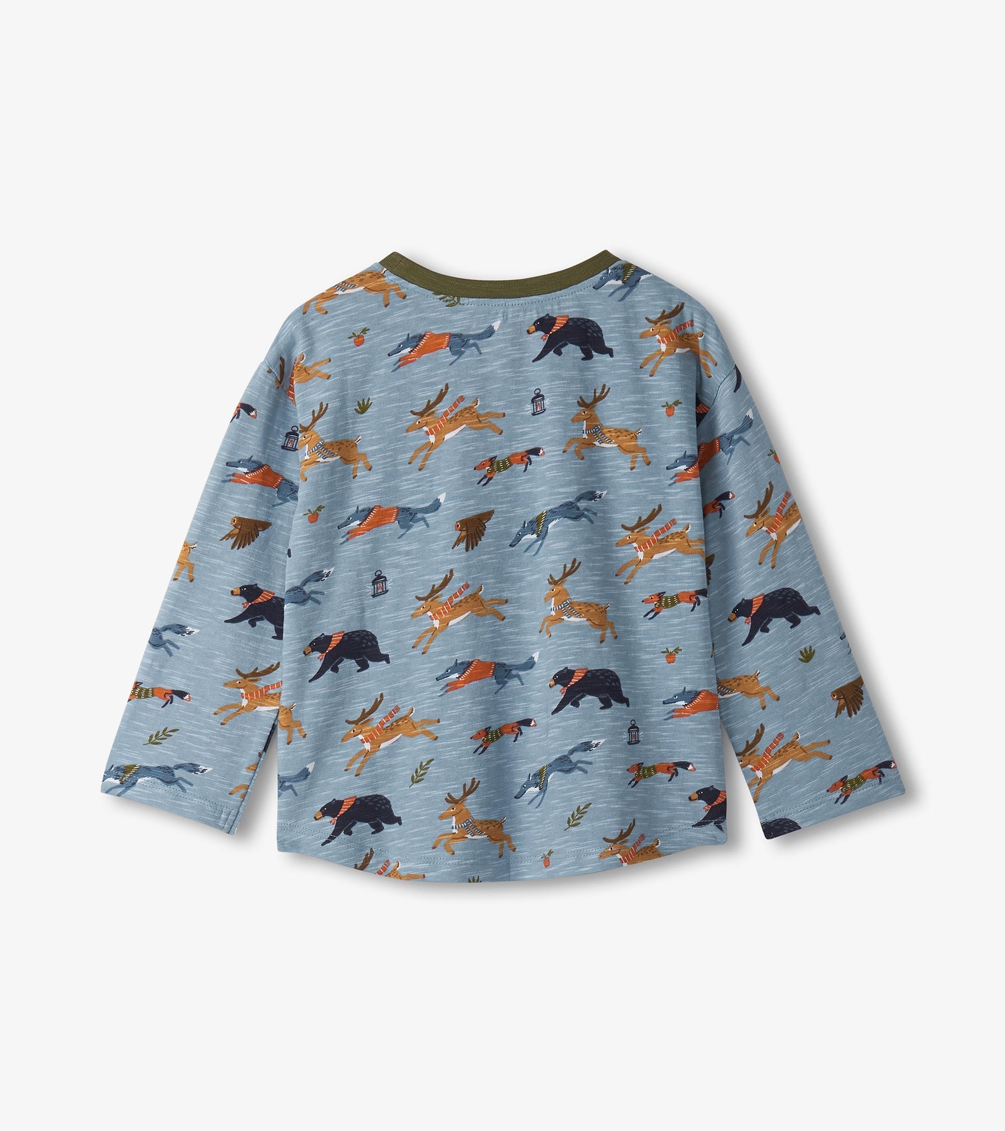 Hatley Baby & Toddler Boys Forest Animals Graphic Lounge Set