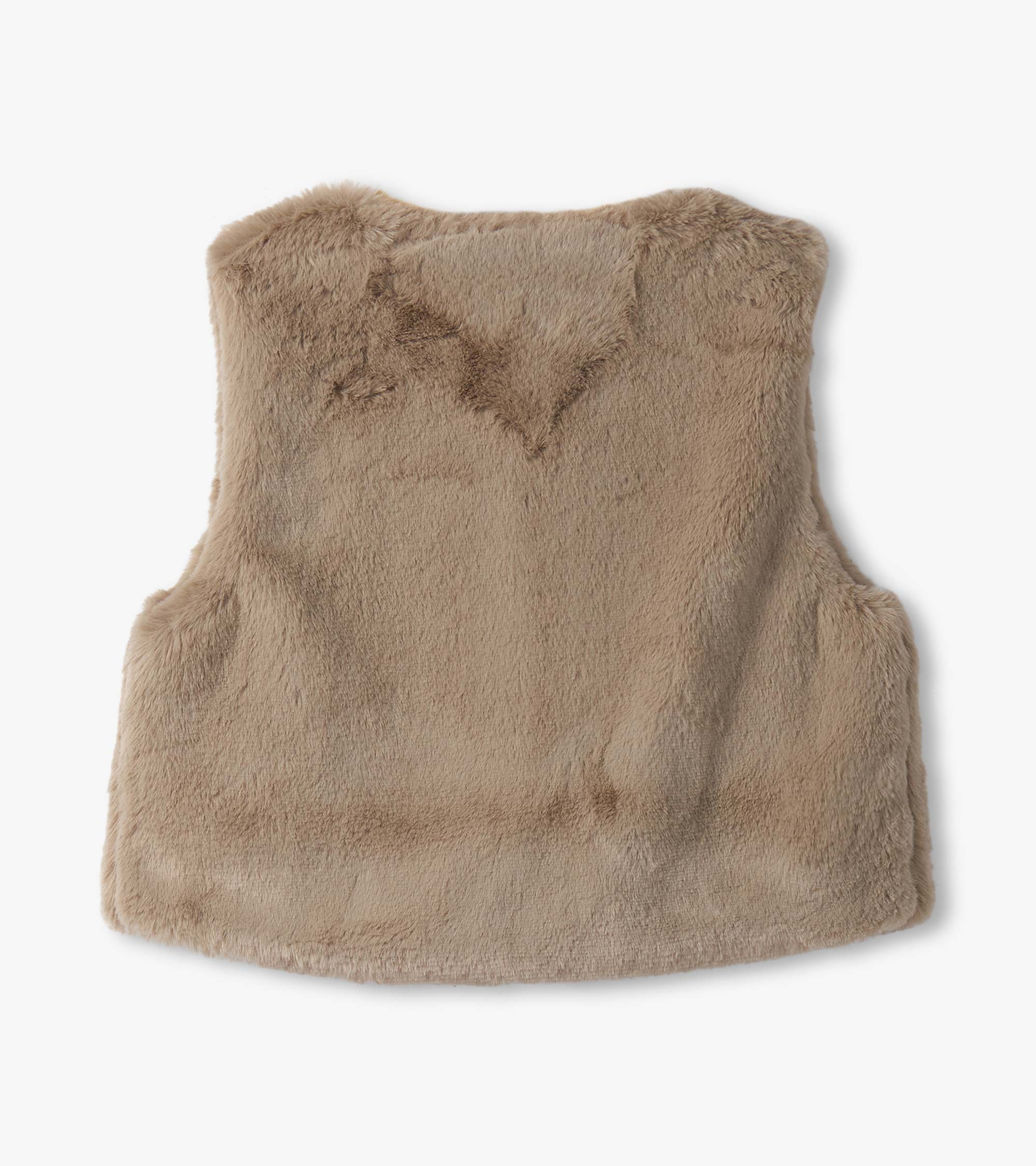 Hatley Girls Cropped Faux Fur Vest