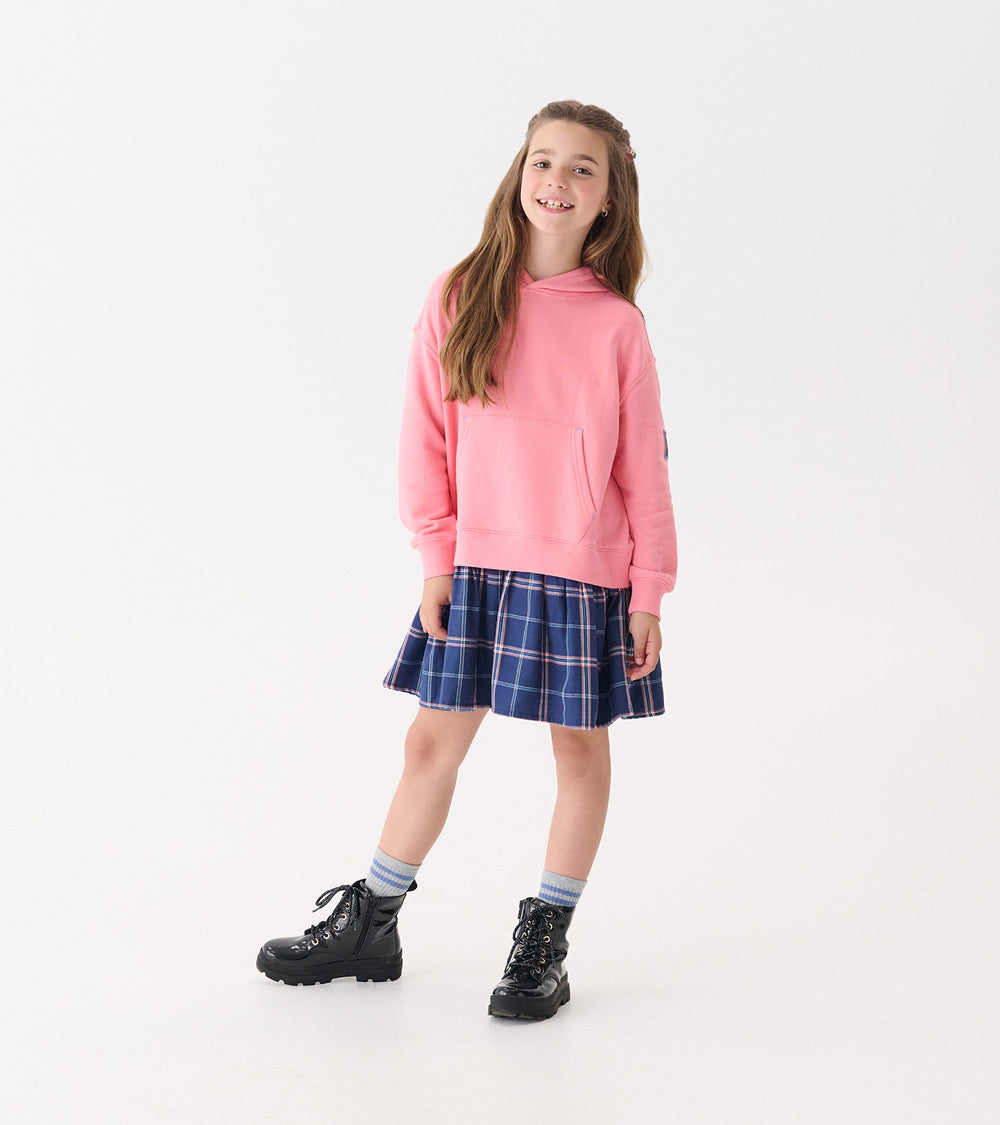 Hatley Girls Preppy Plaid Mixed Match Dress