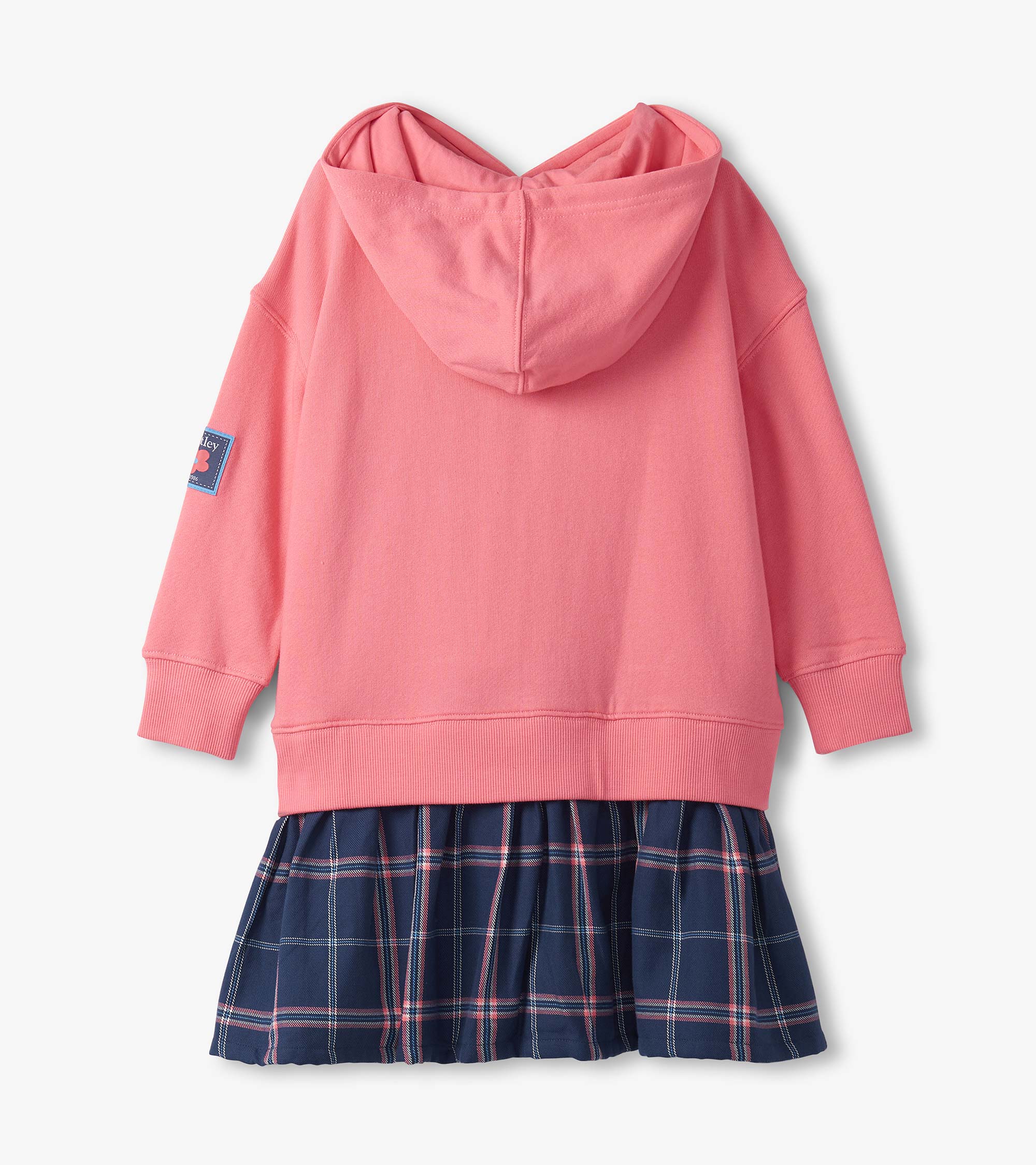 Hatley Girls Preppy Plaid Mixed Match Dress