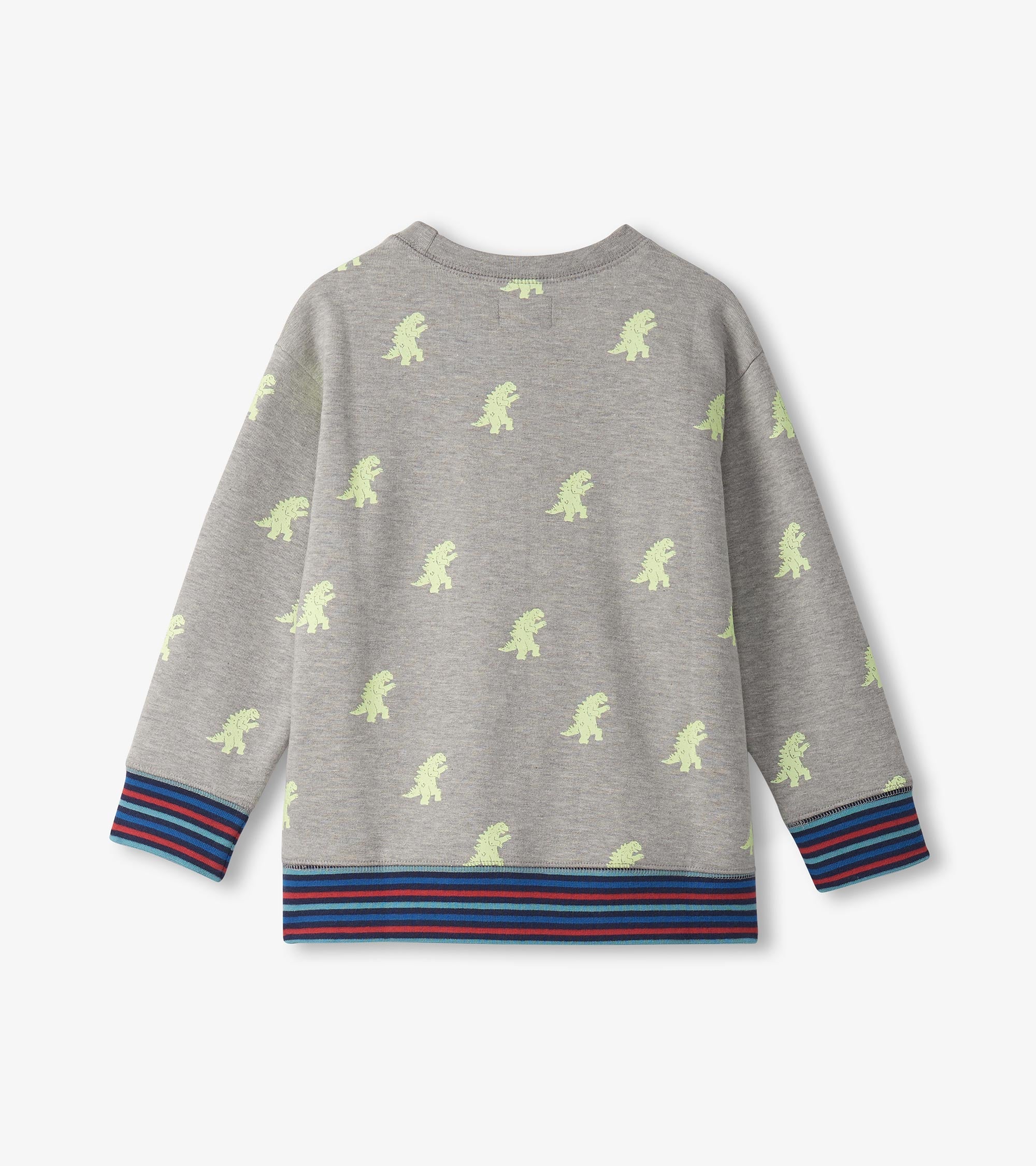 Hatley Boys Monster Glow in the Dark Pullover Sweatshirt