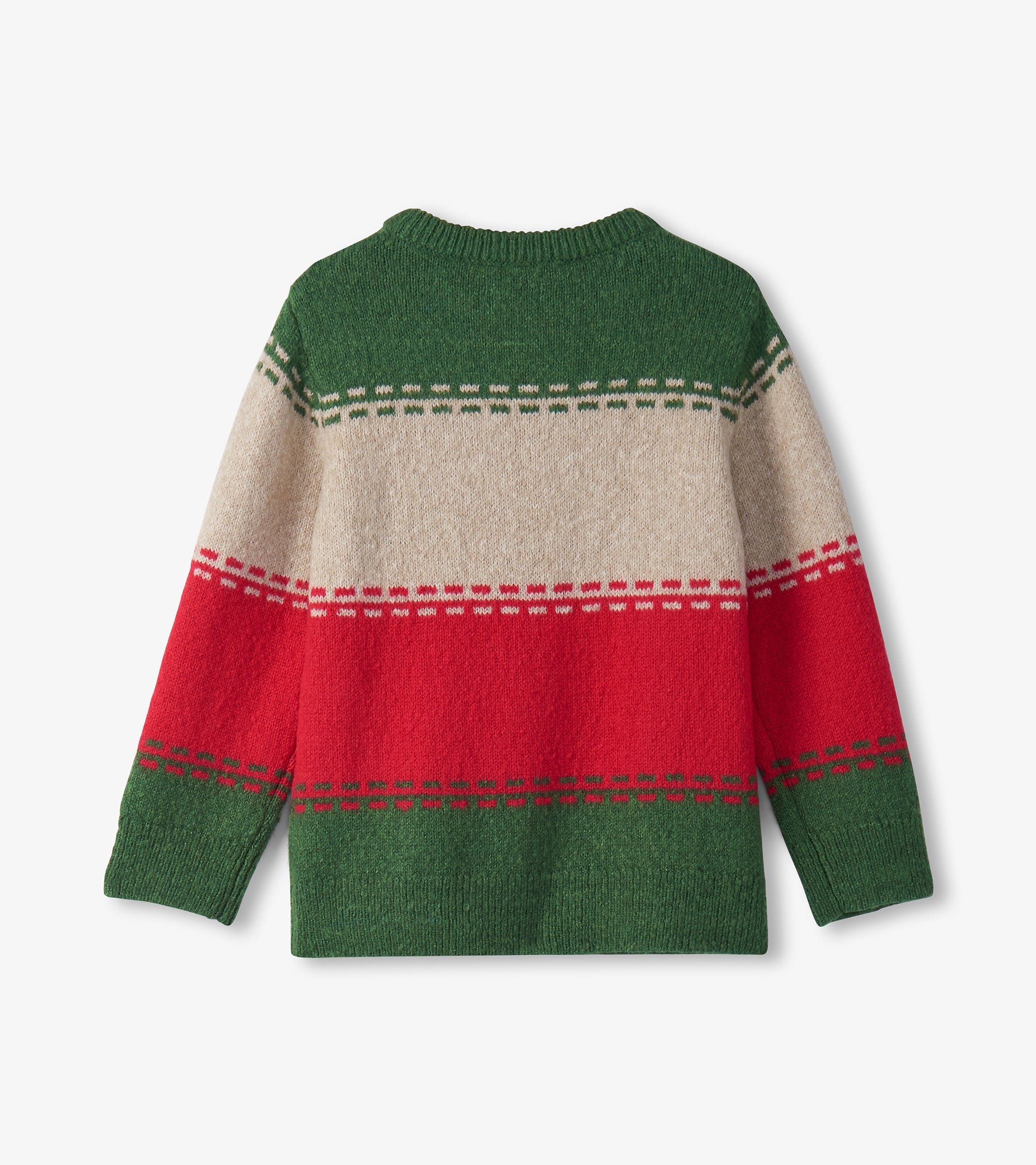 Hatley Boys Holiday Combo Crew Neck Sweater