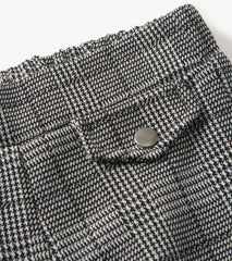 Hatley Girls Houndstooth Plaid Wide Leg Pants
