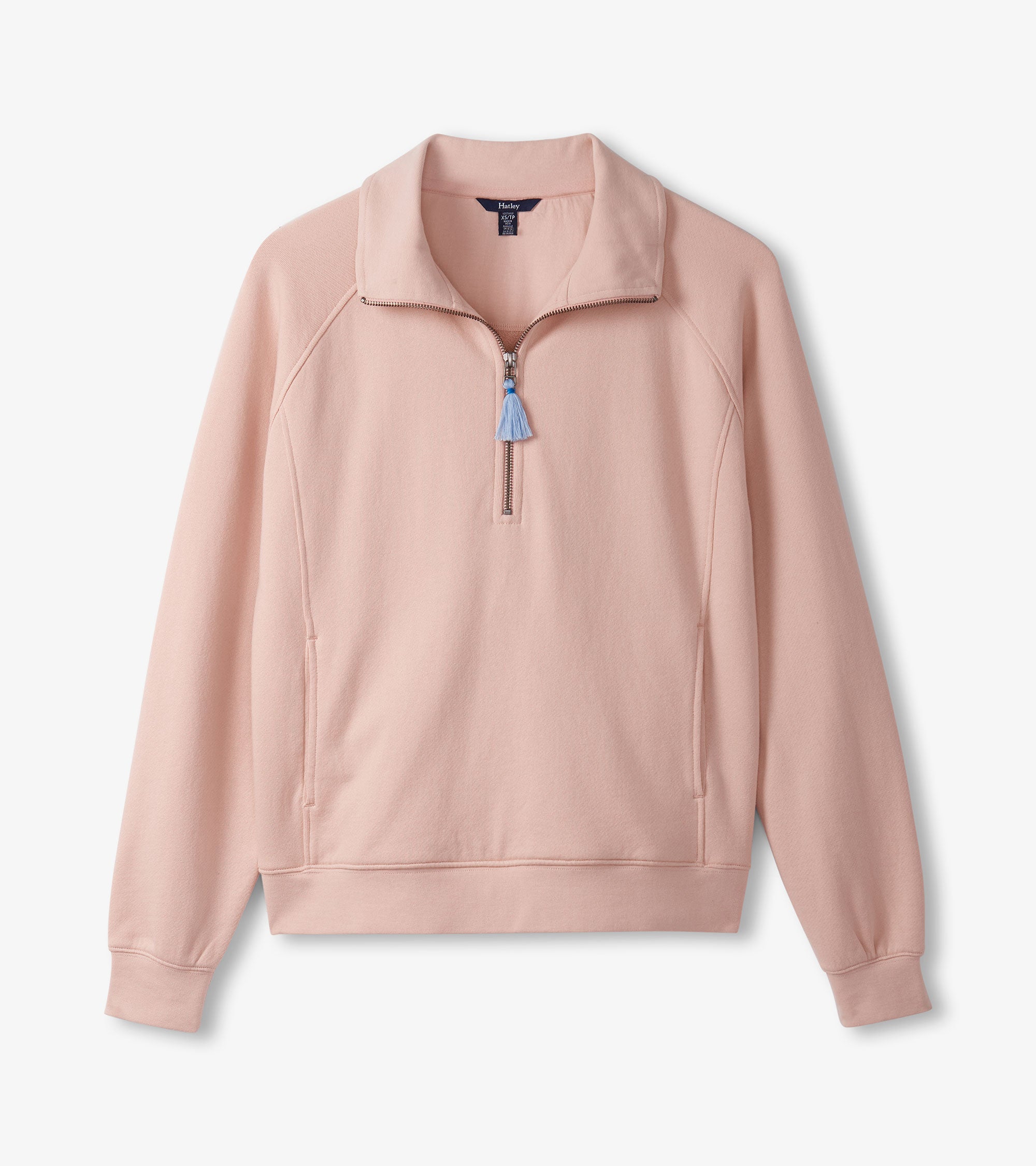 Hatley Mock Neck Pullover - Pink