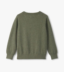 Hatley Boys Hunting Dogs V-Neck Sweater