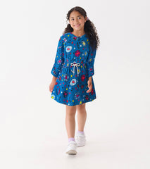 Hatley Girls Love of Music Cinched Waist Dress