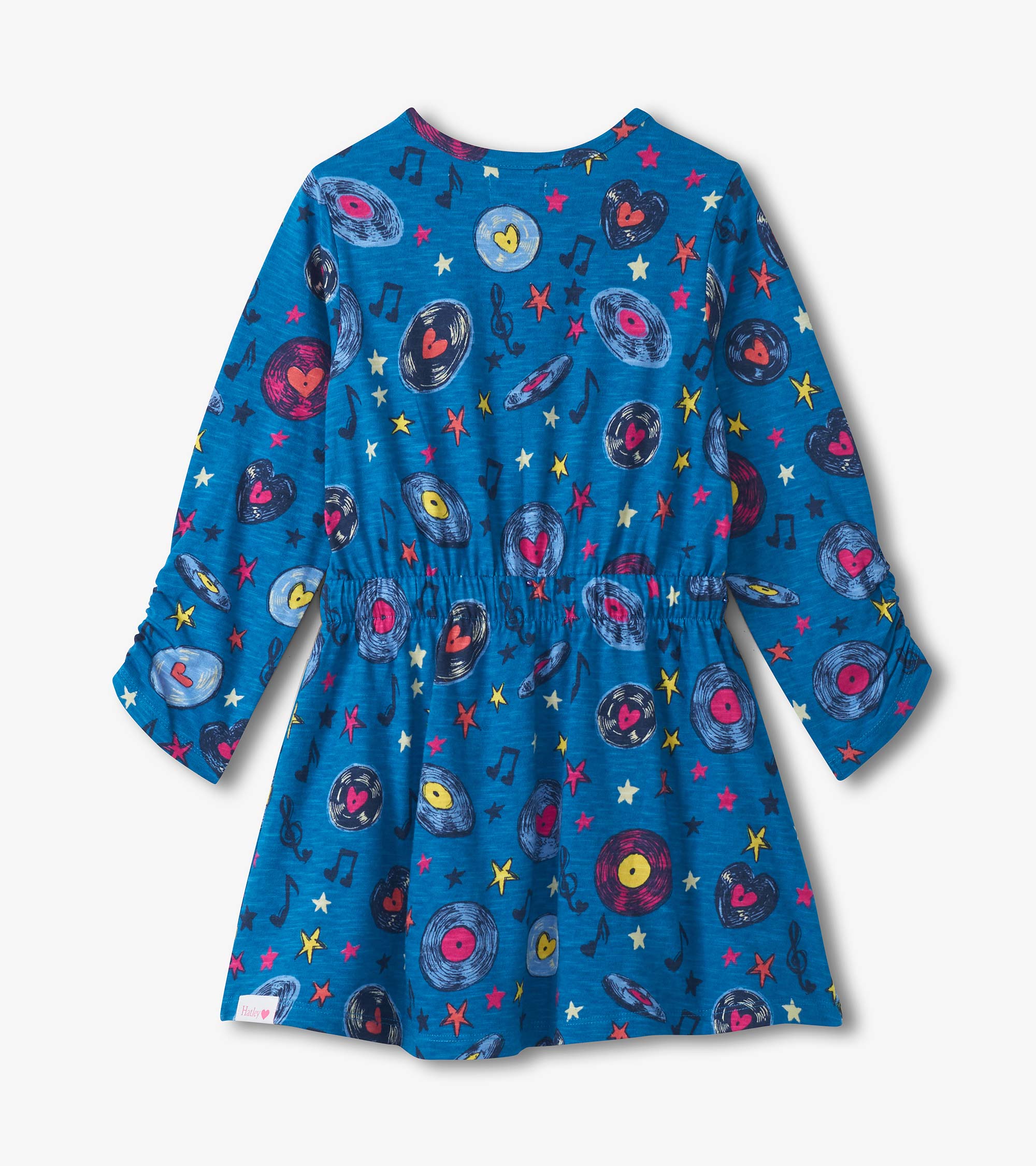 Hatley Girls Love of Music Cinched Waist Dress