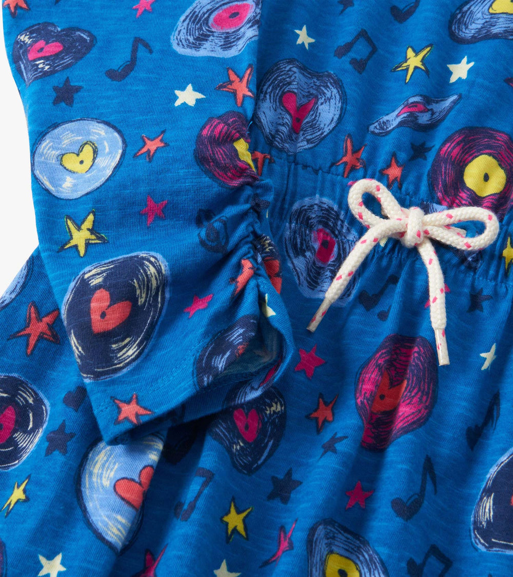 Hatley Girls Love of Music Cinched Waist Dress