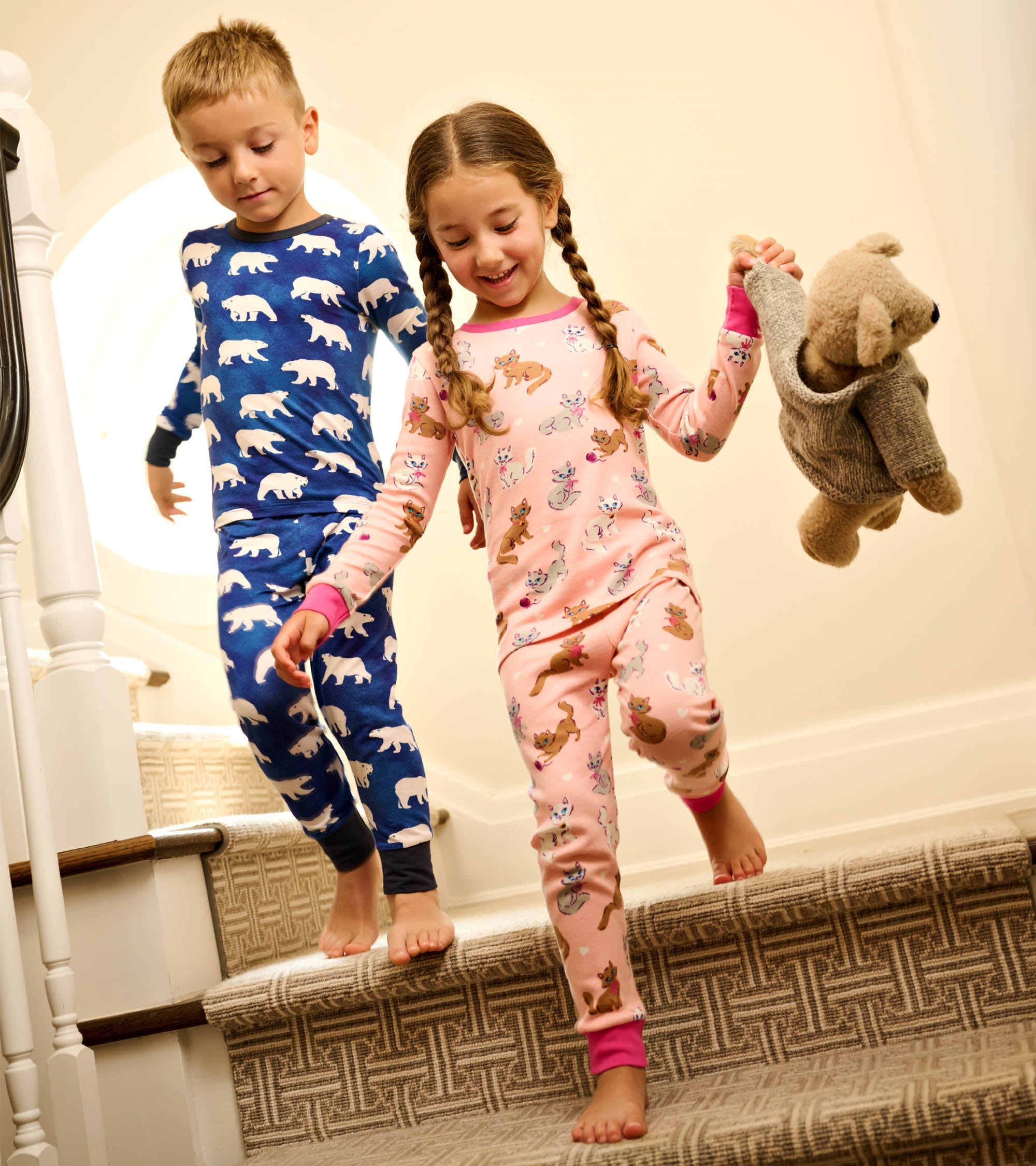 Hatley Boys Midnight Polar Bear Pajama Set
