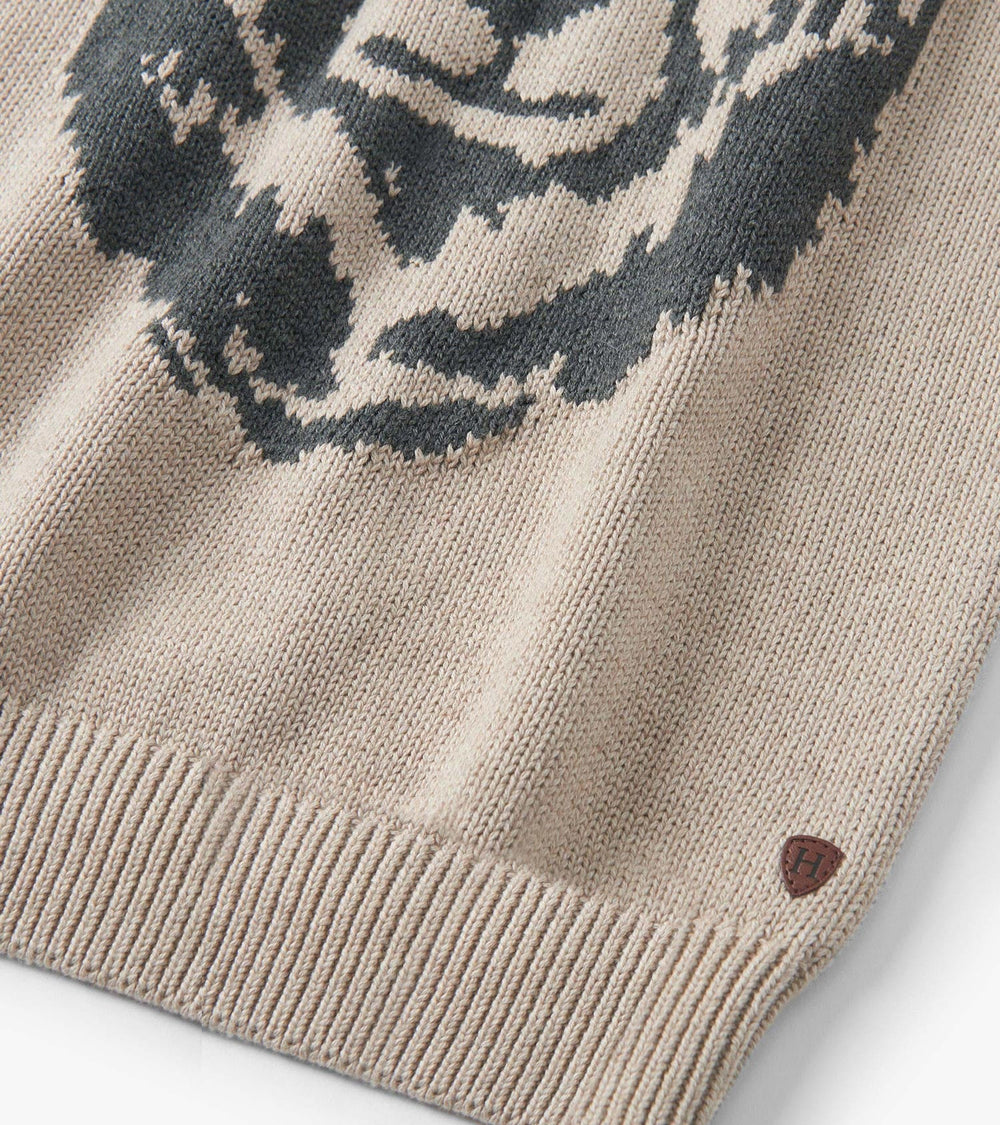 Hatley Boys Oatmeal Bear Crew Neck Sweater