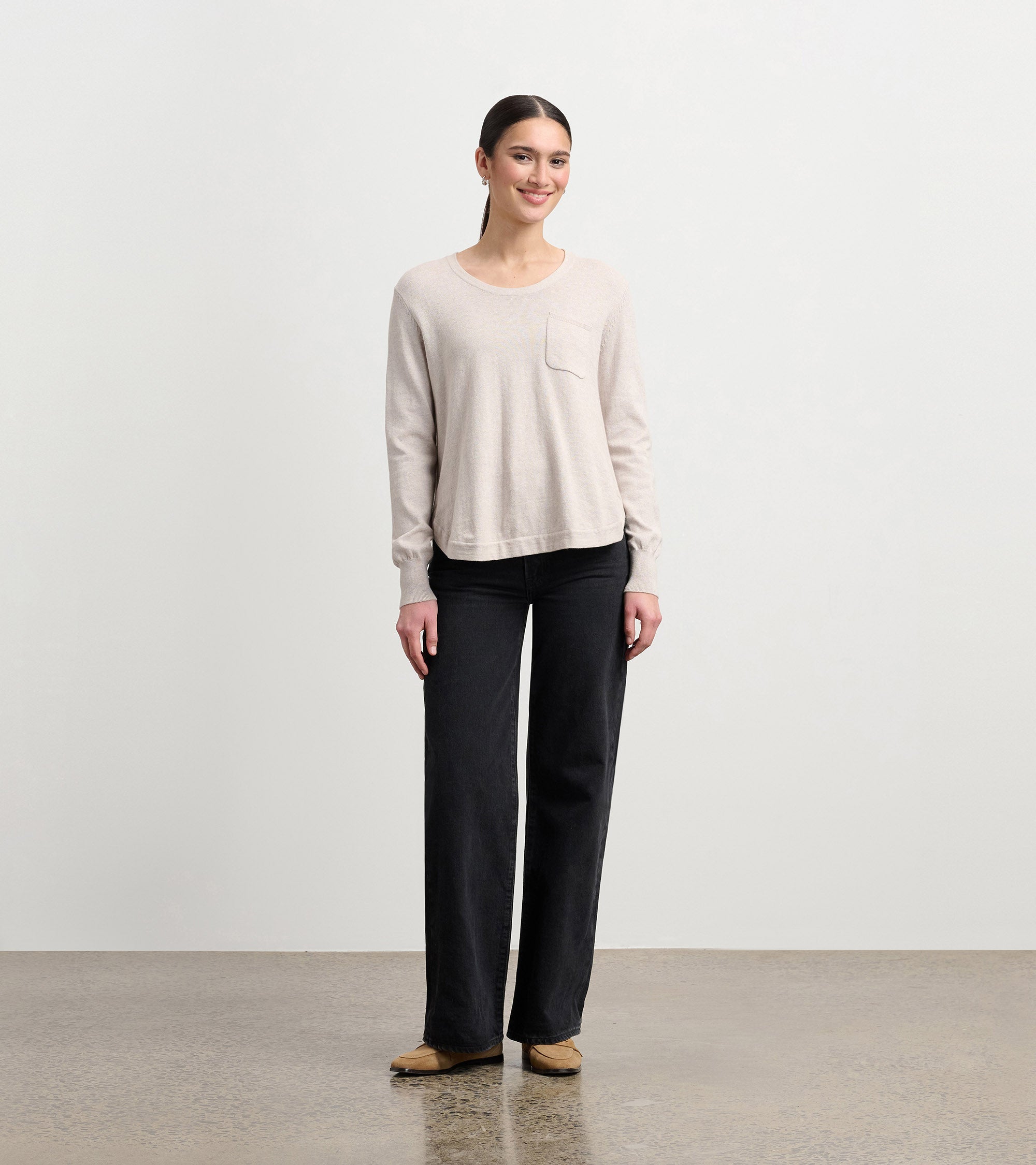 Hatley Jessie Sweater - Oatmeal Melange