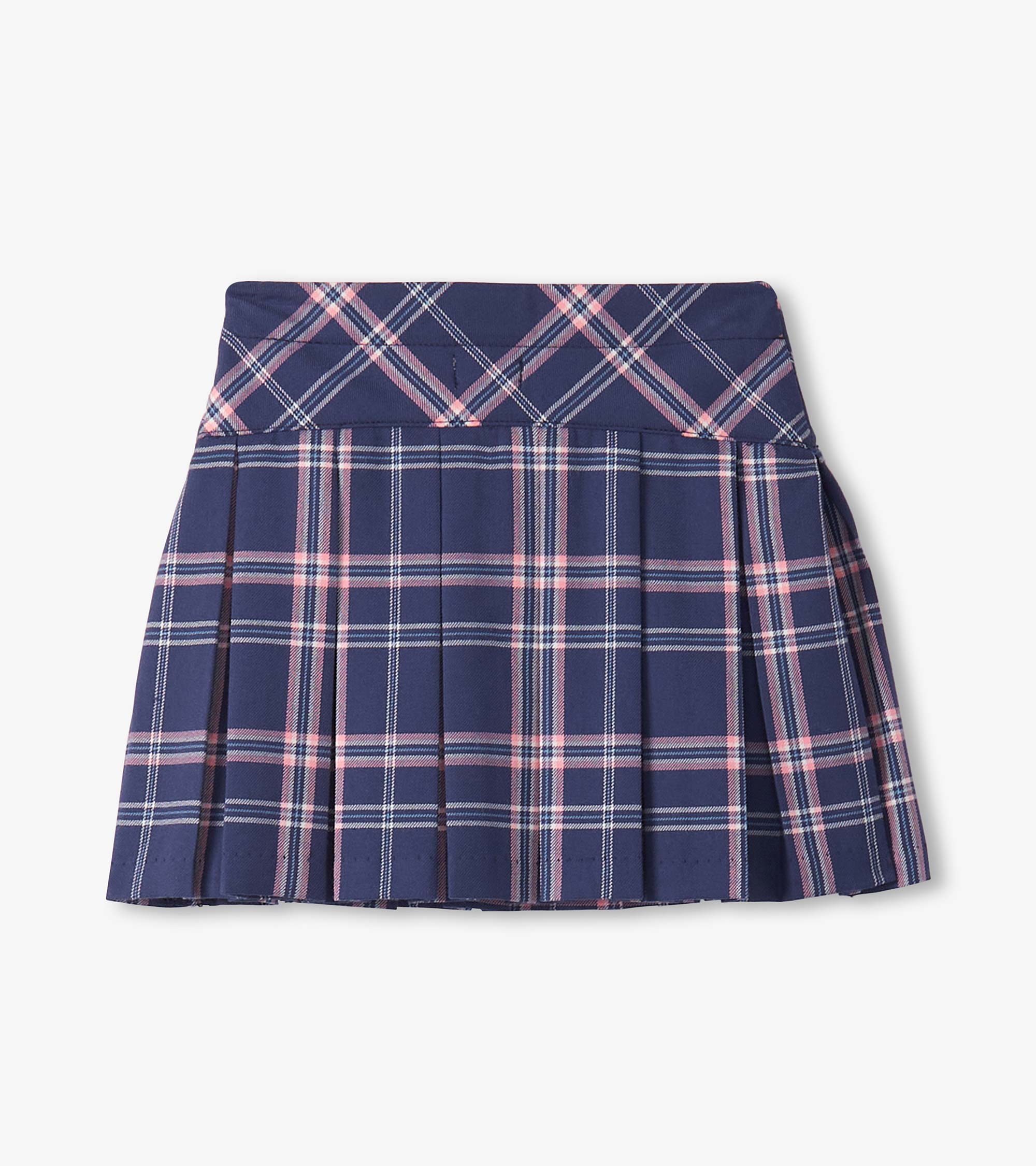 Hatley Girls Preppy Plaid Pleated Skirt