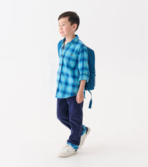 Hatley Boys Patriot Blue Pull-On Lined Corduroy Pants