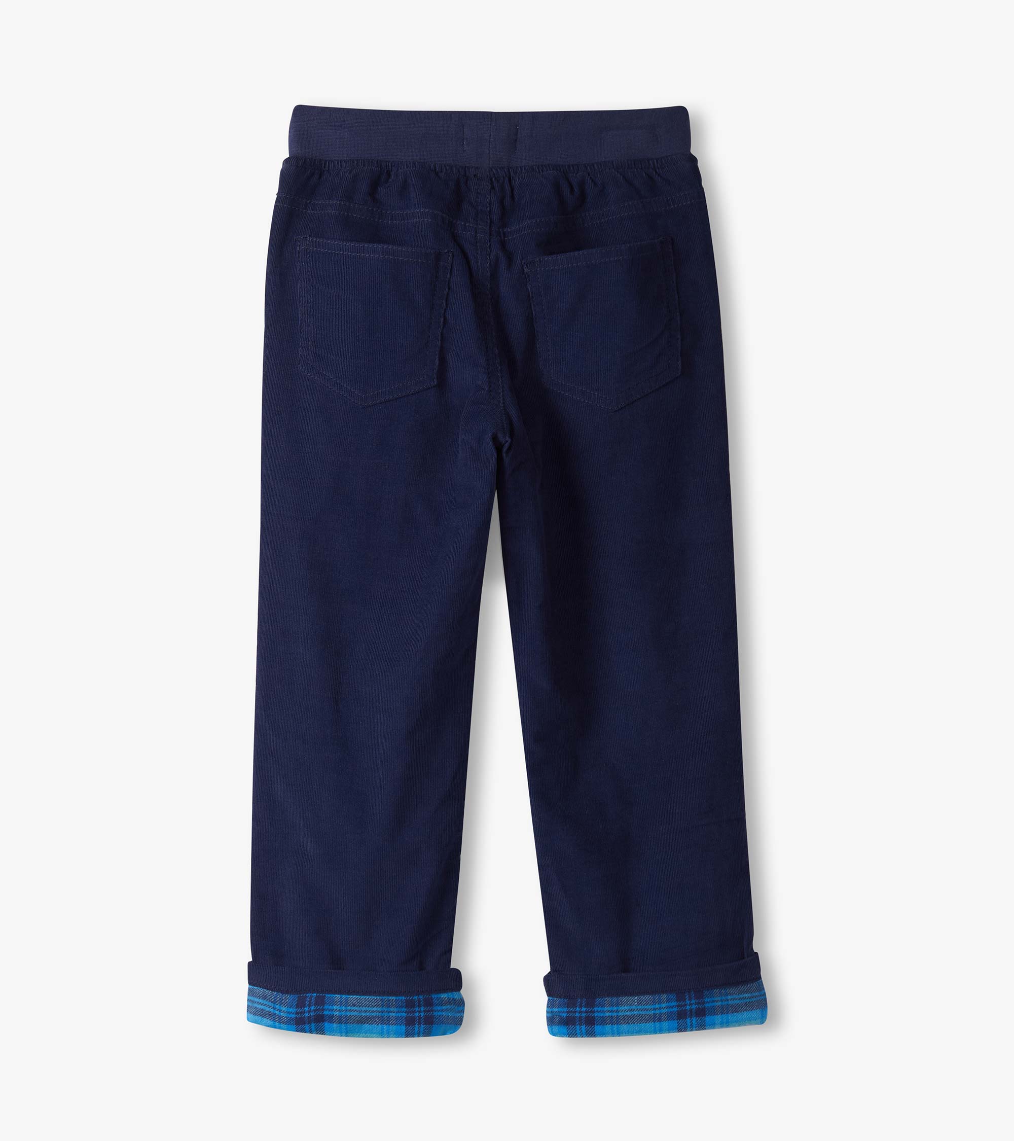 Hatley Boys Patriot Blue Pull-On Lined Corduroy Pants