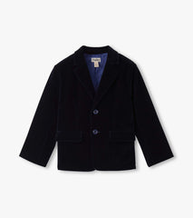 Hatley Boys Navy Velveteen Holiday Blazer