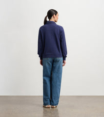 Hatley Mock Neck Pullover - Patriot Blue