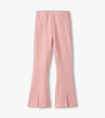 Hatley Girls Flamingo Pink Herringbone Bell Bottoms