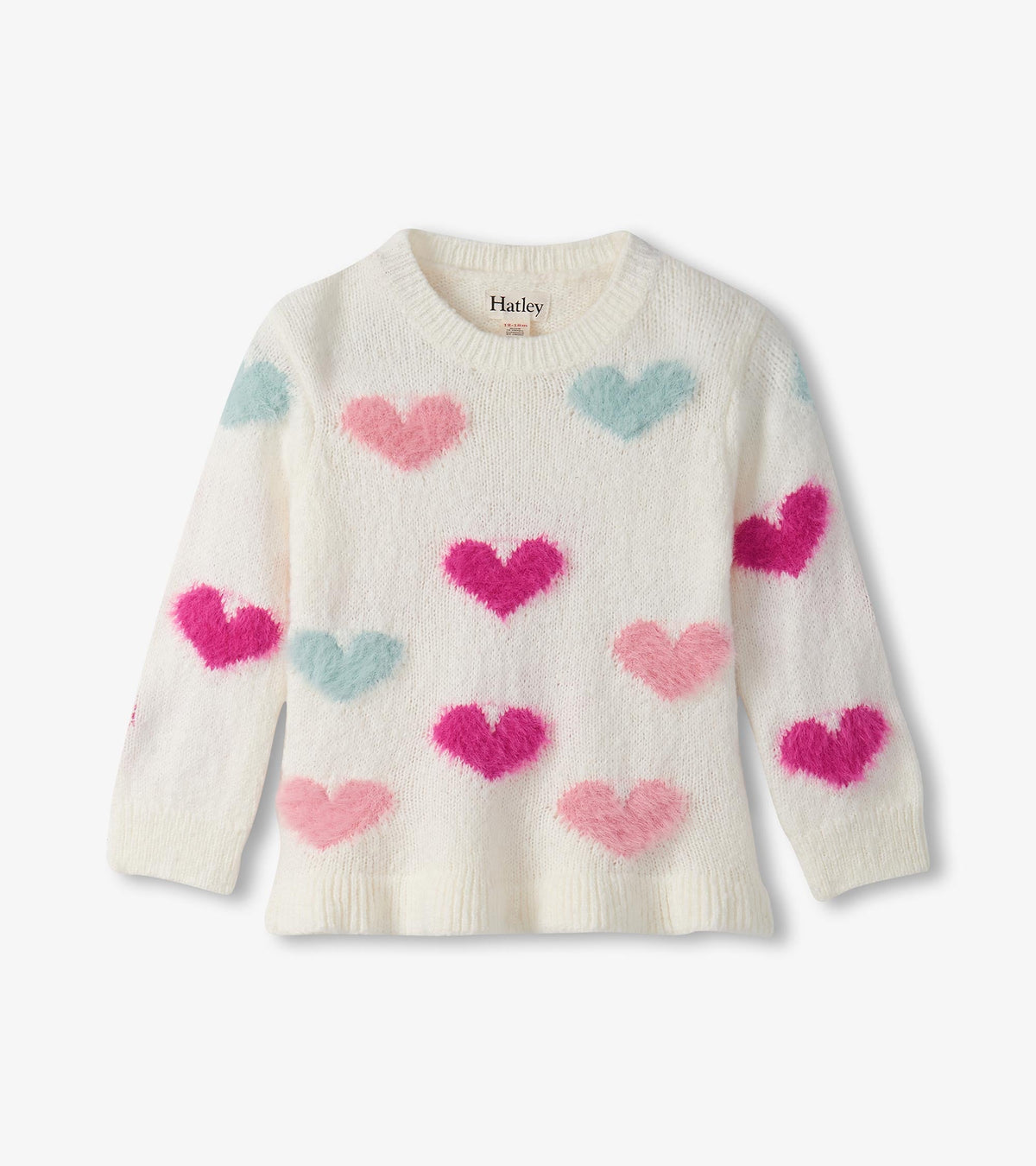 Hatley Baby & Toddler Girls Precious Hearts Pretty Sweater