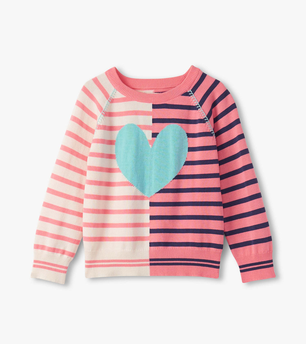 Hatley Girls Mixed Stripes Sweater