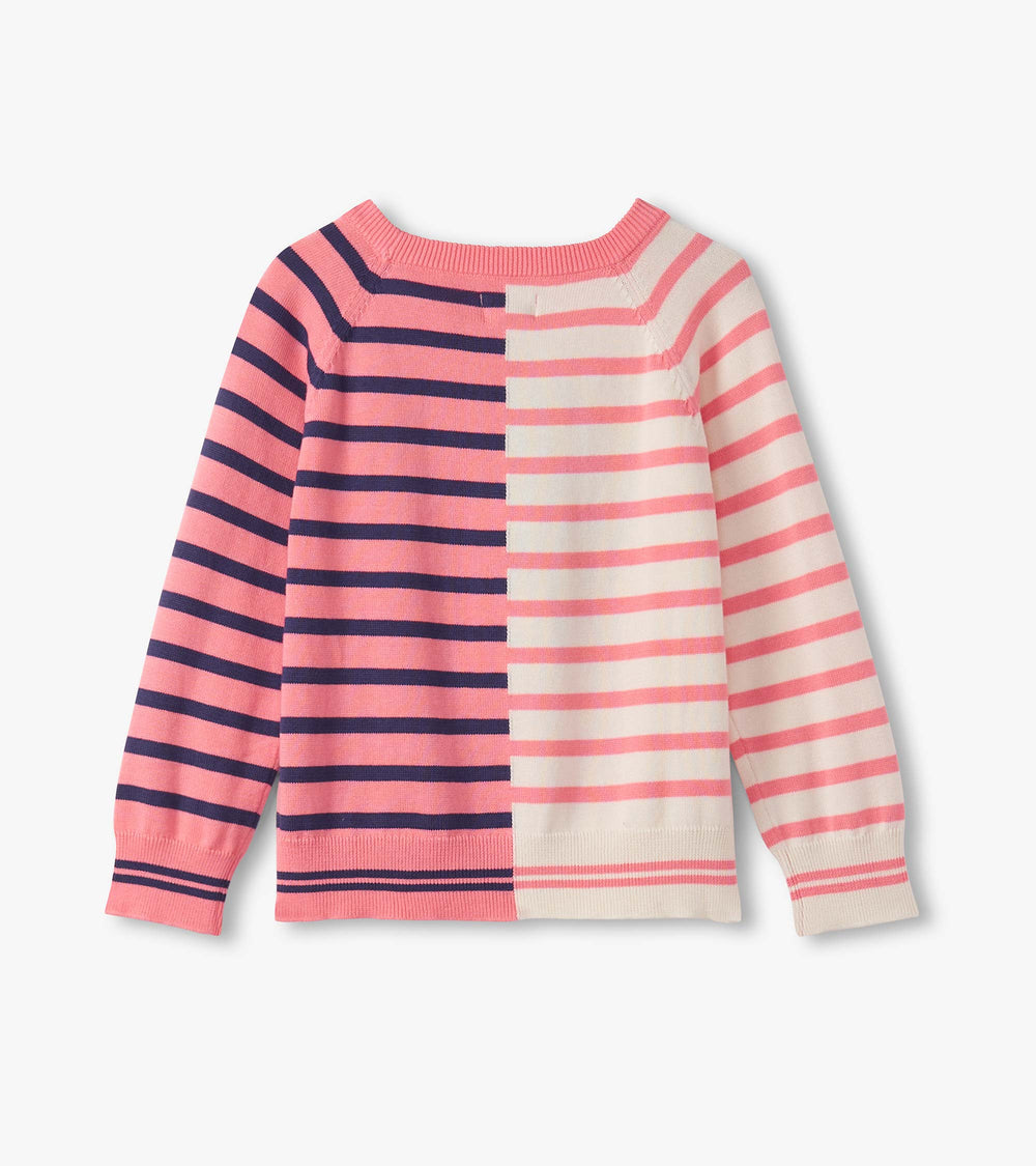 Hatley Girls Mixed Stripes Sweater