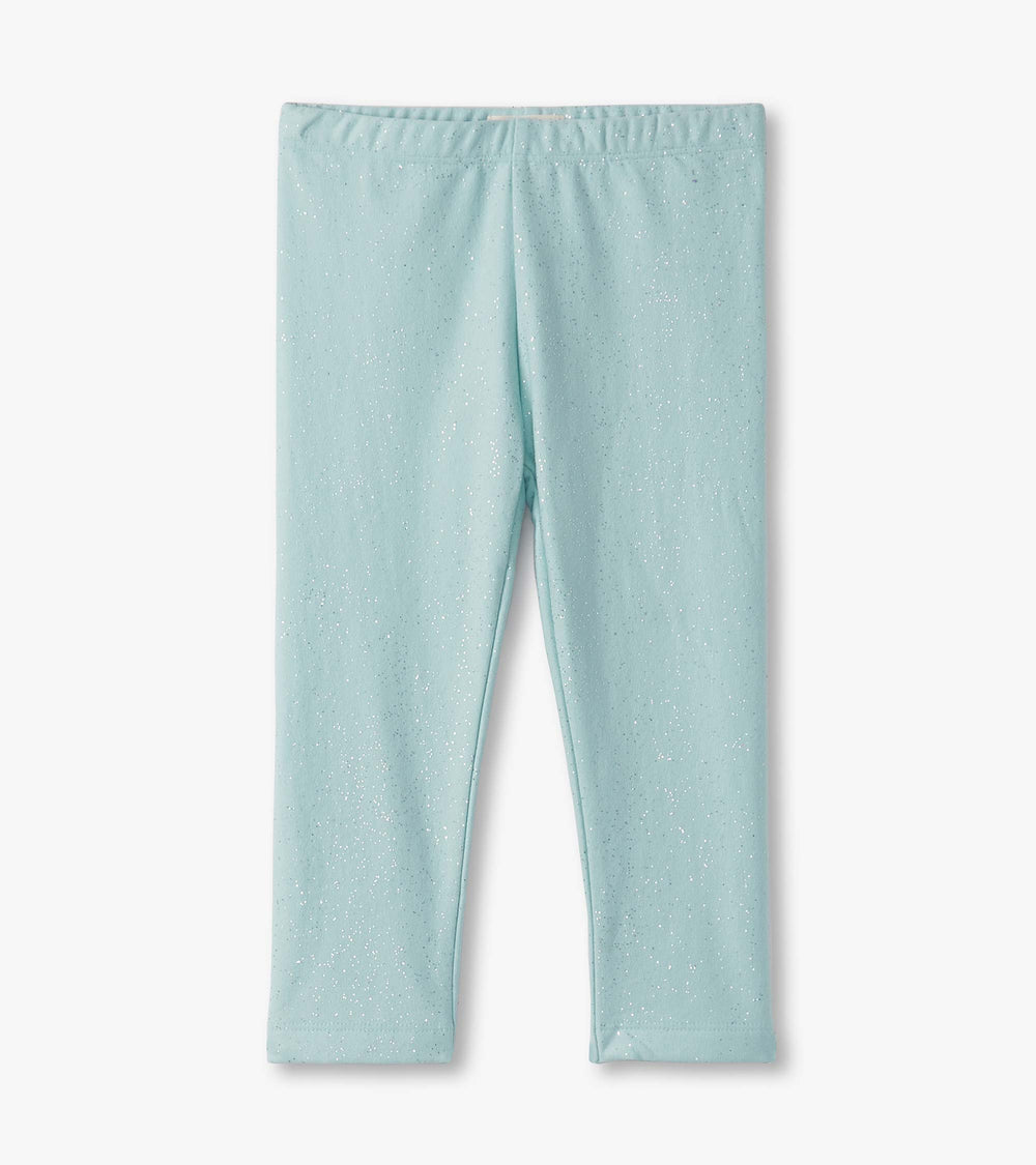 Hatley Baby & Toddler Girls Pastel Turquoise Hot Melt Cozy Leggings
