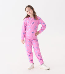 Hatley Girls Shimmer Horses Sweater